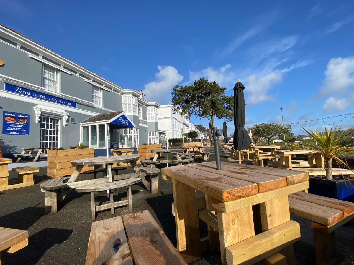 Babbacombe Royal Hotel And Carvery Торки Экстерьер фото